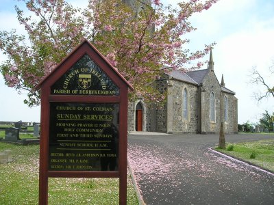 View of Derrykeighan Church